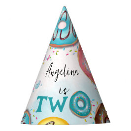 Gorra fiesta por segundo cumpleaños.
