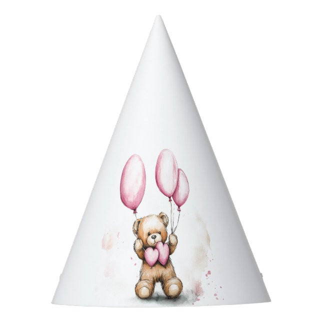 Gorra Fiesta Teddy Bear Pastel (Anverso)