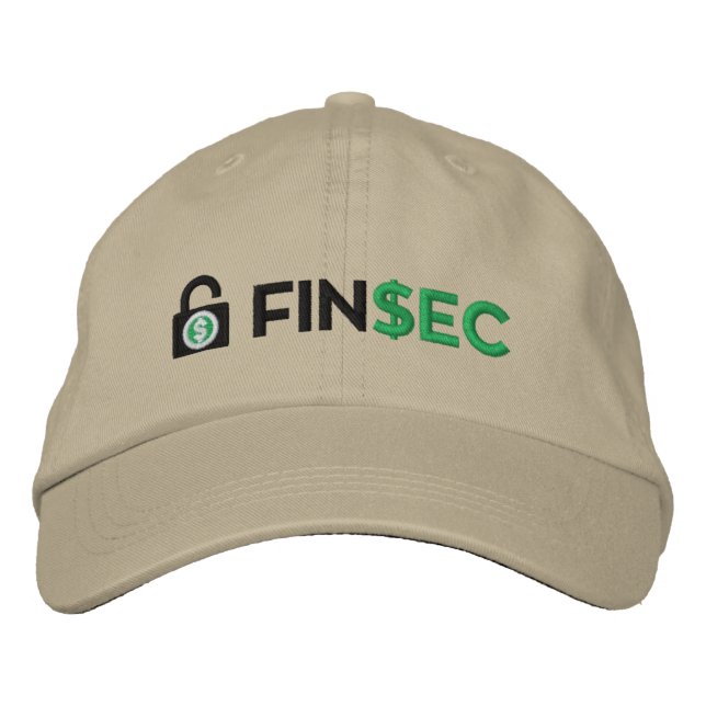 Gorra - FinSec (Cumbre de Seguridad Financiera) (Anverso)