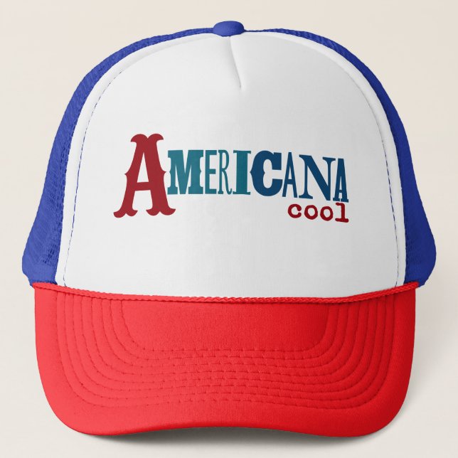 Gorra fresco americana del camionero (Anverso)