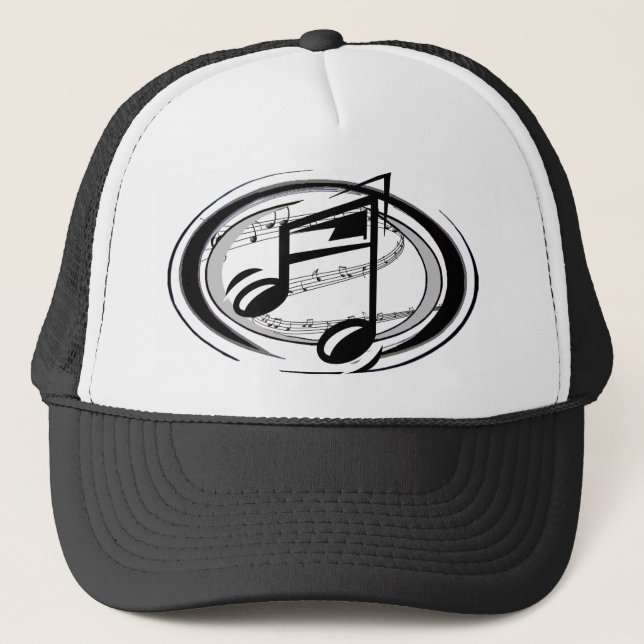 Gorra fresco del camionero de la música (Anverso)