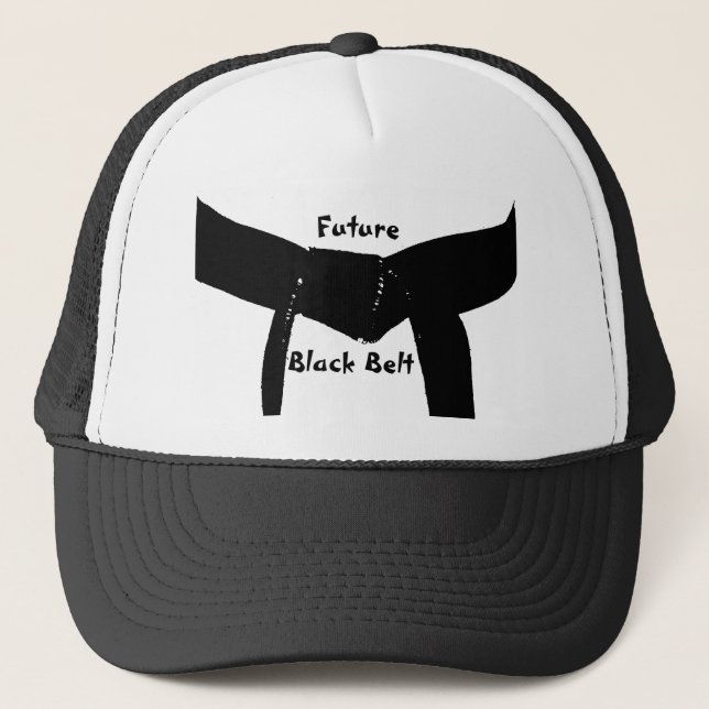 Gorra futuro de la correa negra de los artes (Anverso)