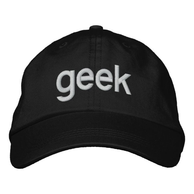 gorra "Geek" (Remake of Chris Pirillo) (Anverso)