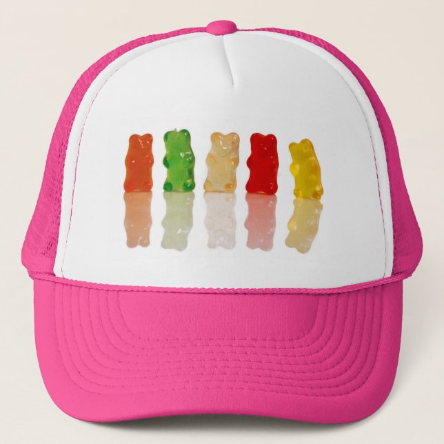 Gorra gomoso de las reflexiones del oso (Anverso)