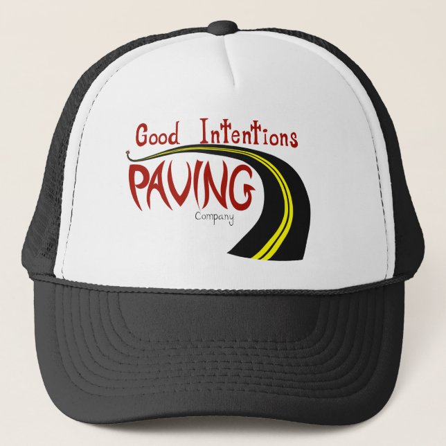 Gorra Good Intentions Paving Company (Anverso)
