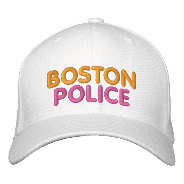 Gorra gracioso de la policía de Boston (Anverso)