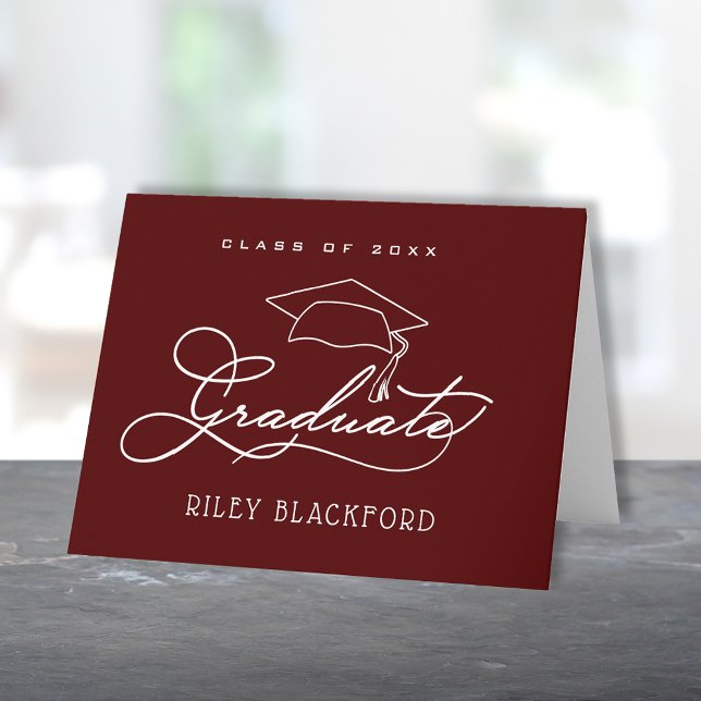 Gorra graduado en cimarrón oscuro (Subido por el creador)