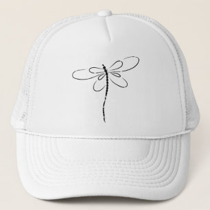 Gorra gráfico de impresión de libélula