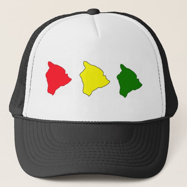 gorra grande de la isla del rasta (Anverso)