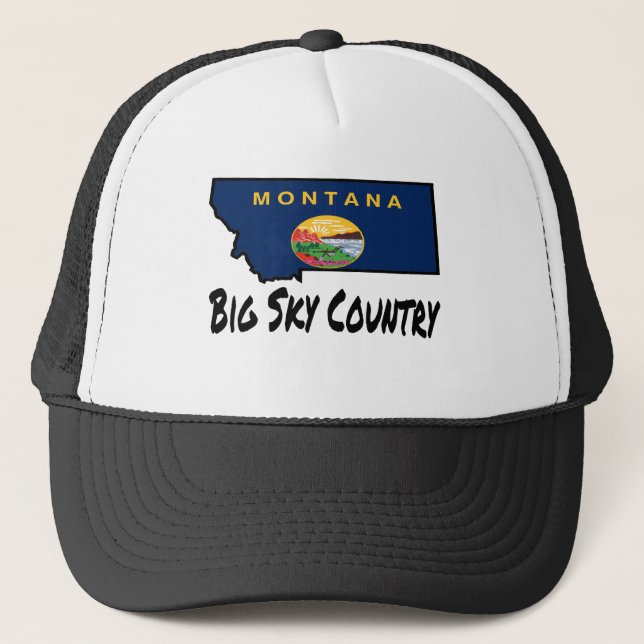 Gorra grande del país del cielo de Montana (Anverso)