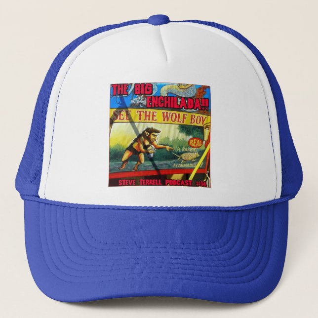 Gorra grande del podcast del Enchilada (Anverso)