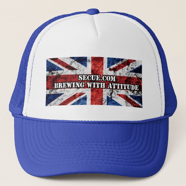 Gorra grande grande del camionero de Secue (Anverso)