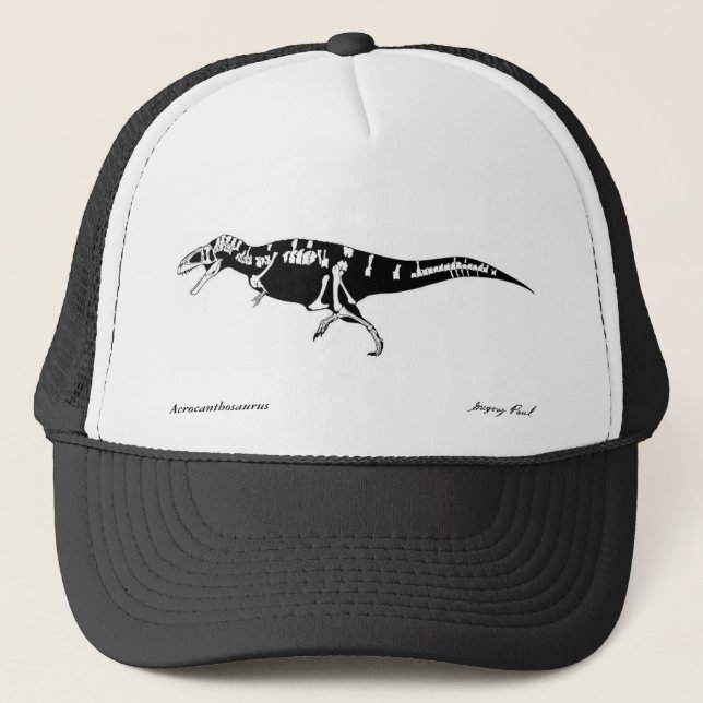 Gorra Gregory Paul del dinosaurio del (Anverso)