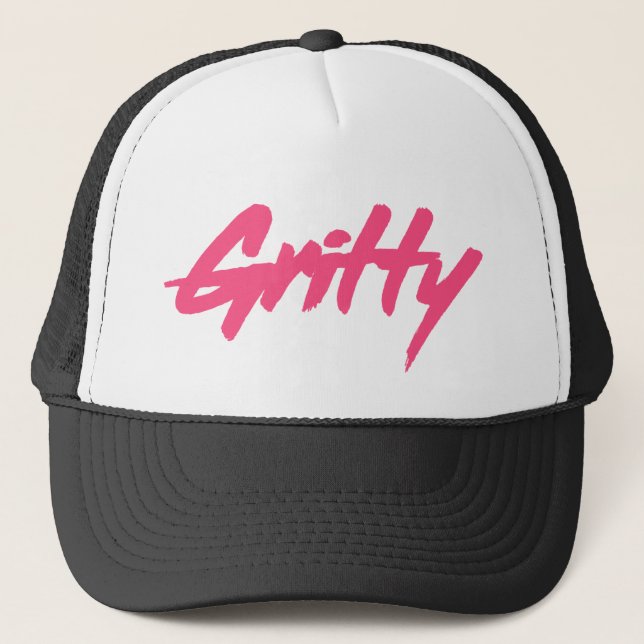 Gorra gris rosado (Anverso)