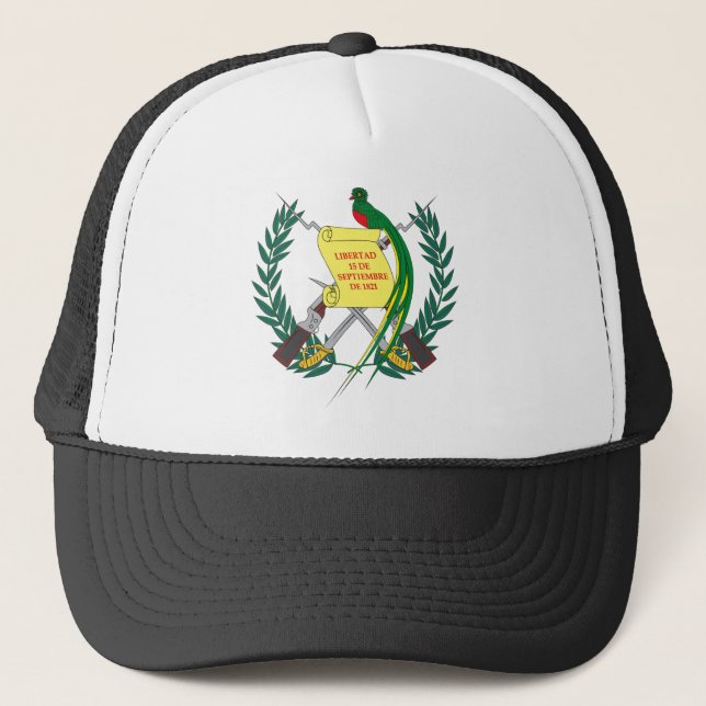 Gorra guatemalteco del escudo de armas (Anverso)