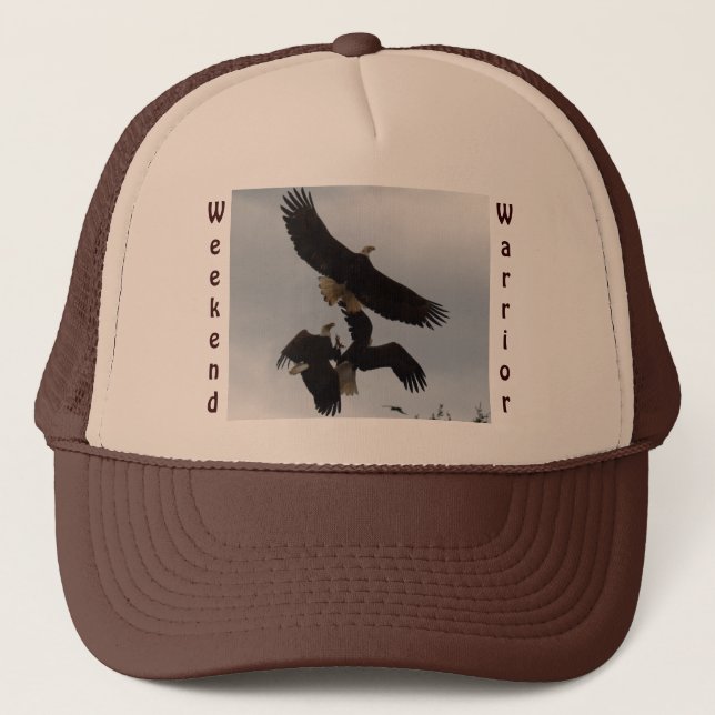 Gorra guerrero de fin de semana de las águilas cal (Anverso)