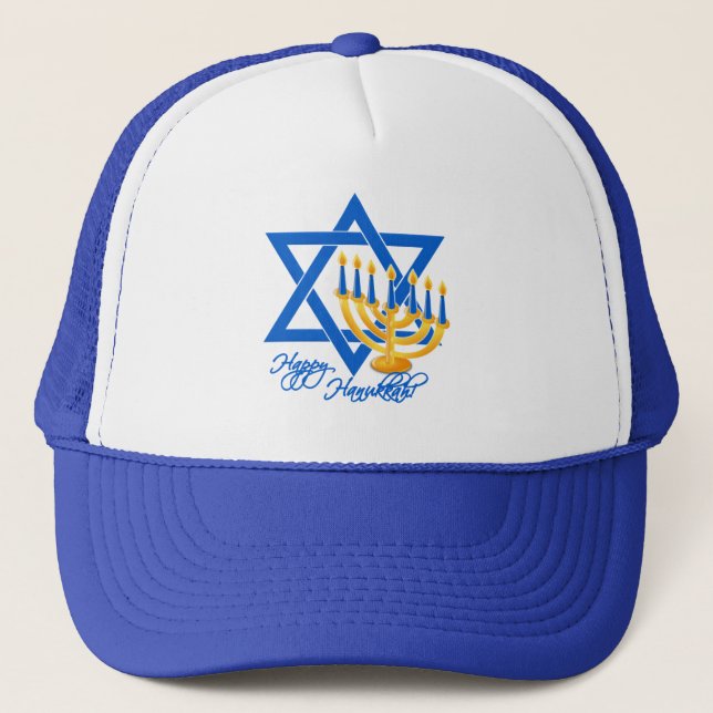 Gorra Hanukkah, elegir color (Anverso)