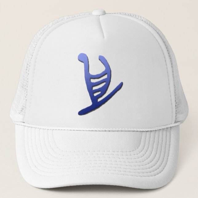 Gorra hawaiano del petroglifo del soporte (Anverso)