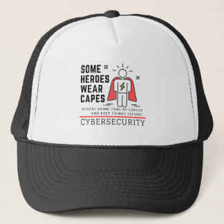 Gorra héroe de seguridad cibernética
