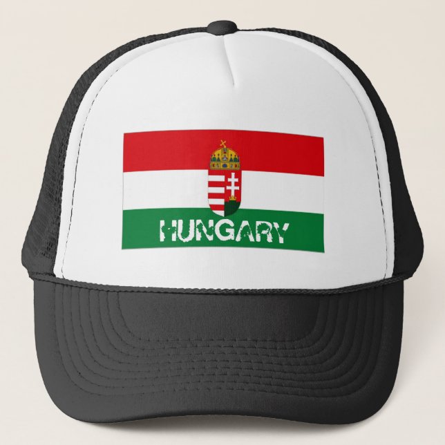 Gorra húngaro de la bandera de Hungría (Anverso)