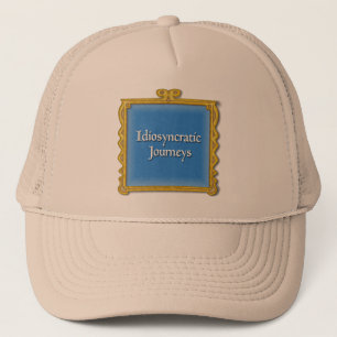 Gorra idiosincrásico del camionero de los viajes