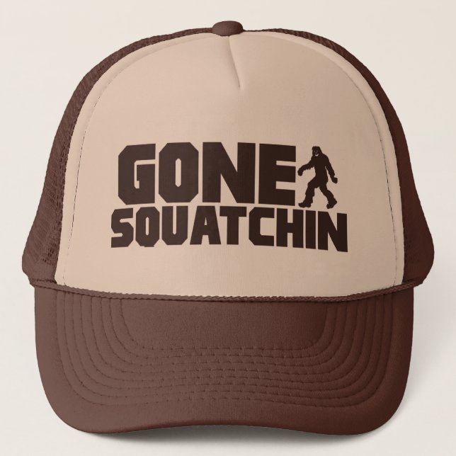 Gorra IDO Bobo de SQUATCHIN que encuentra Bigfoot (Anverso)
