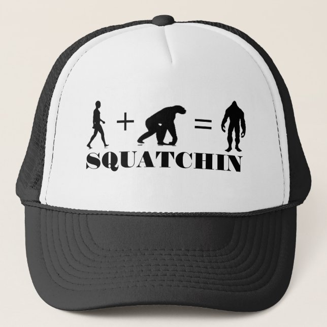 Gorra IDO del camionero del SQUATCHIN de Bobo del (Anverso)