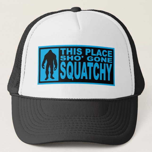 Gorra IDO SHO divertido de SQUATCHY - encontrar (Anverso)