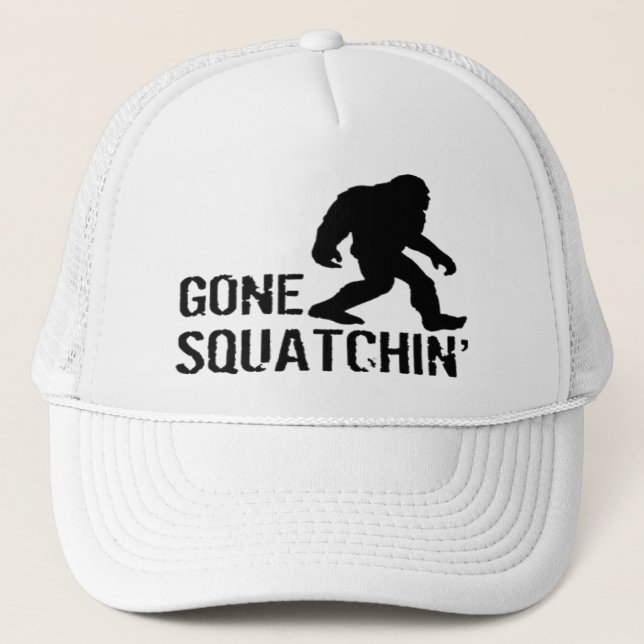 Gorra ido vintage del camionero de Squatchin (Anverso)