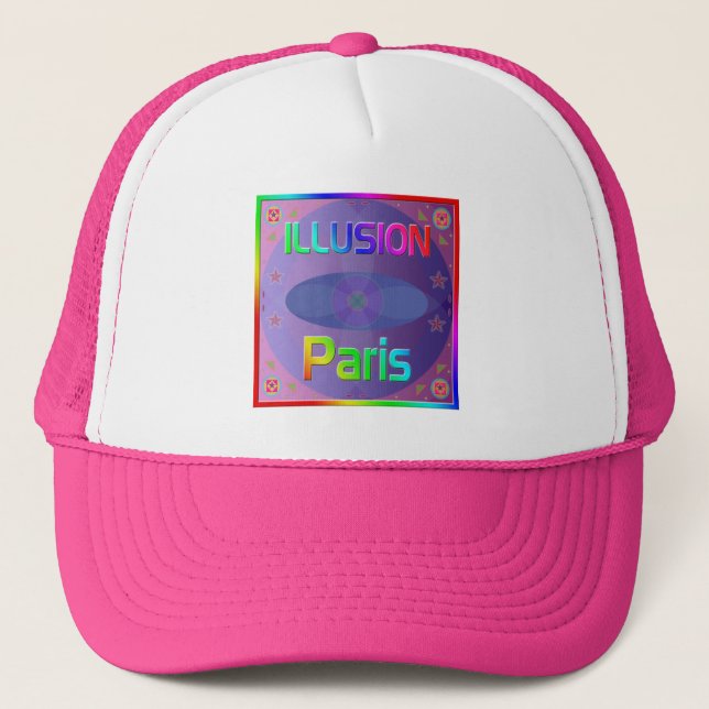 gorra "ILLUSION Paris" (Anverso)