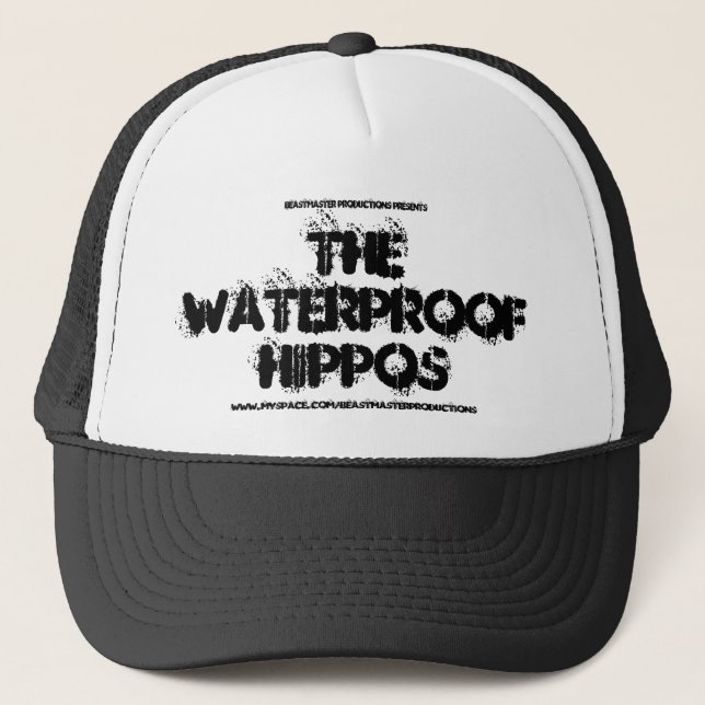 Gorra impermeable oficial de los hipopótamos (Anverso)