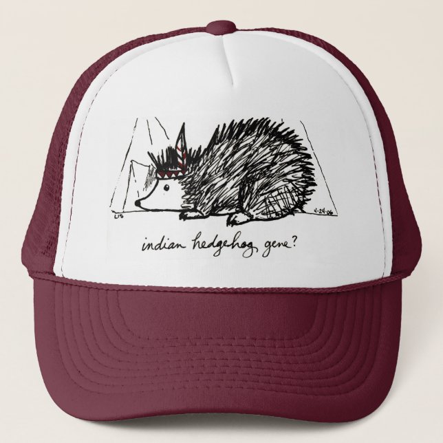 Gorra indio del gen del erizo (Anverso)