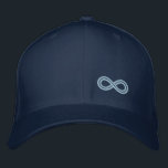 Gorra infinito por Infinite ZZZ<br><div class="desc">Gorra Flexfit Azul de la Marina</div>
