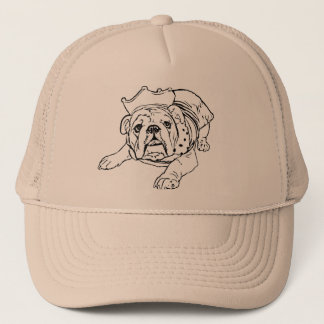 Gorra inglés del bulldog