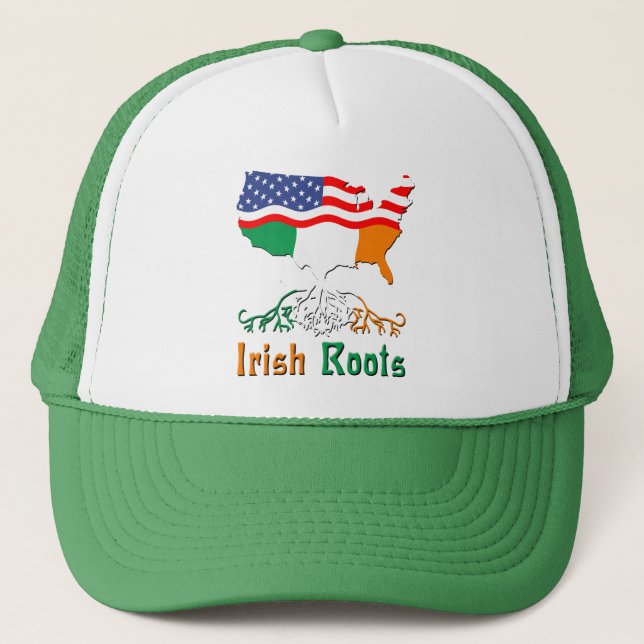 Gorra irlandés americano de raíces (Anverso)