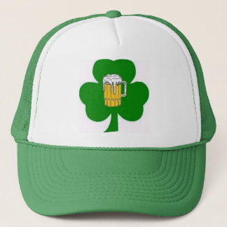 Gorra irlandés de la cerveza del trébol