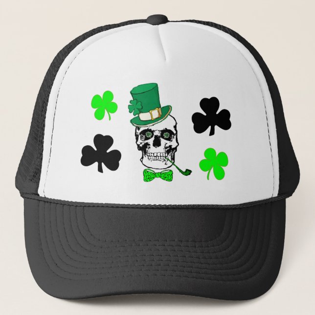Gorra irlandés del cráneo (Anverso)