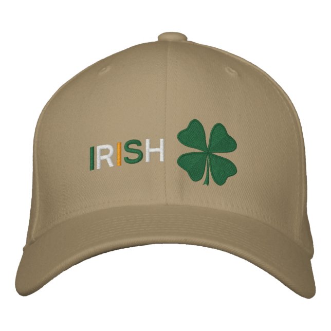 Gorra irlandesa de Clover Embroidered (Anverso)