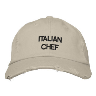 gorra "ITALIANO CHEF"