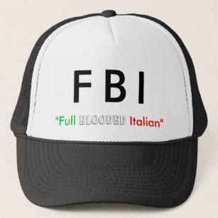 Gorra italiano del "FBI"