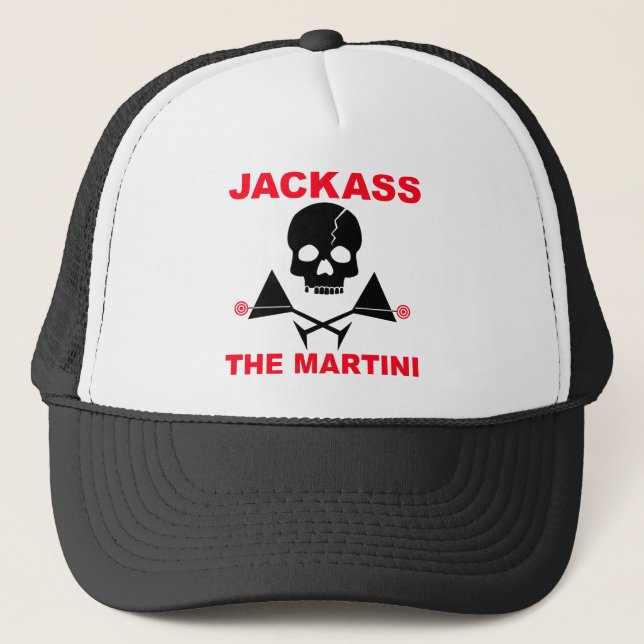 Gorra - JACKASS, el Martini (Anverso)