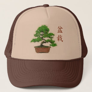 Gorra japonés del camionero del verano del árbol