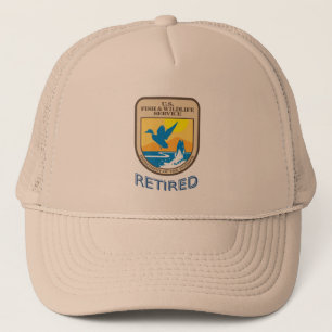 Gorra jubilado del Servicio de Pesca y Vida Silves