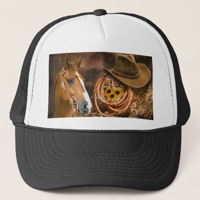 Gorra Lasso Sunflowers de Cowboy Occidental (Anverso)