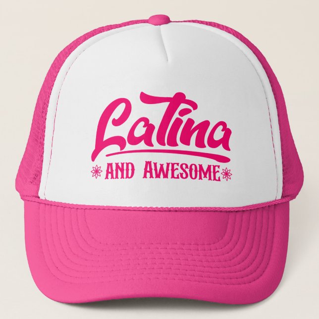 Gorra Latina y Awesome (Anverso)