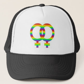 Gorra lesbiano del orgullo