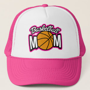 Gorra lindo de la mamá del baloncesto