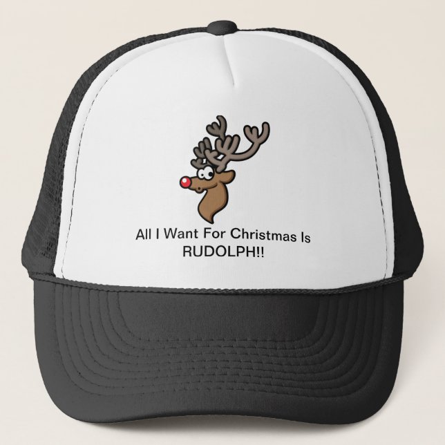 Gorra lindo del navidad para los cazadores de los (Anverso)
