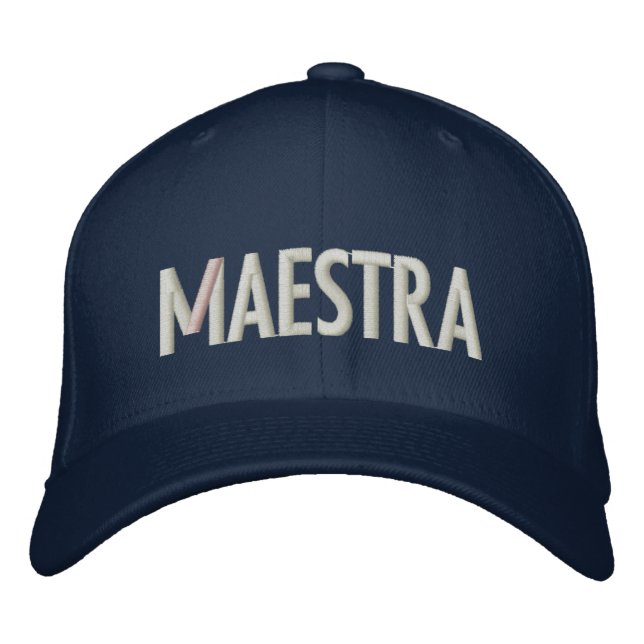 Gorra Maestra (Anverso)
