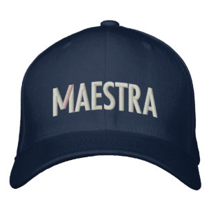 Gorra Maestra